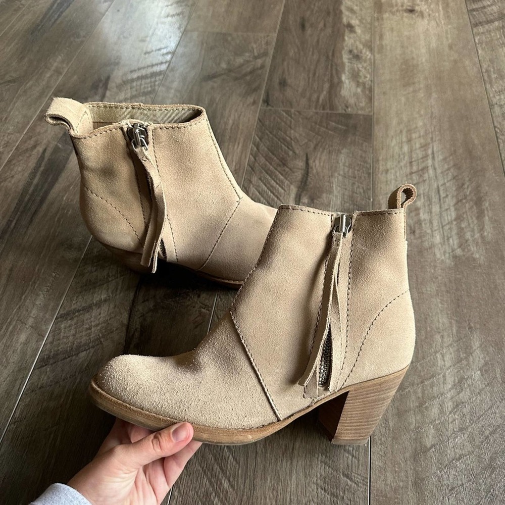Acne Studios Pistol Suede Tan Mocca Castoro Boot Leather Nubuck EU 40